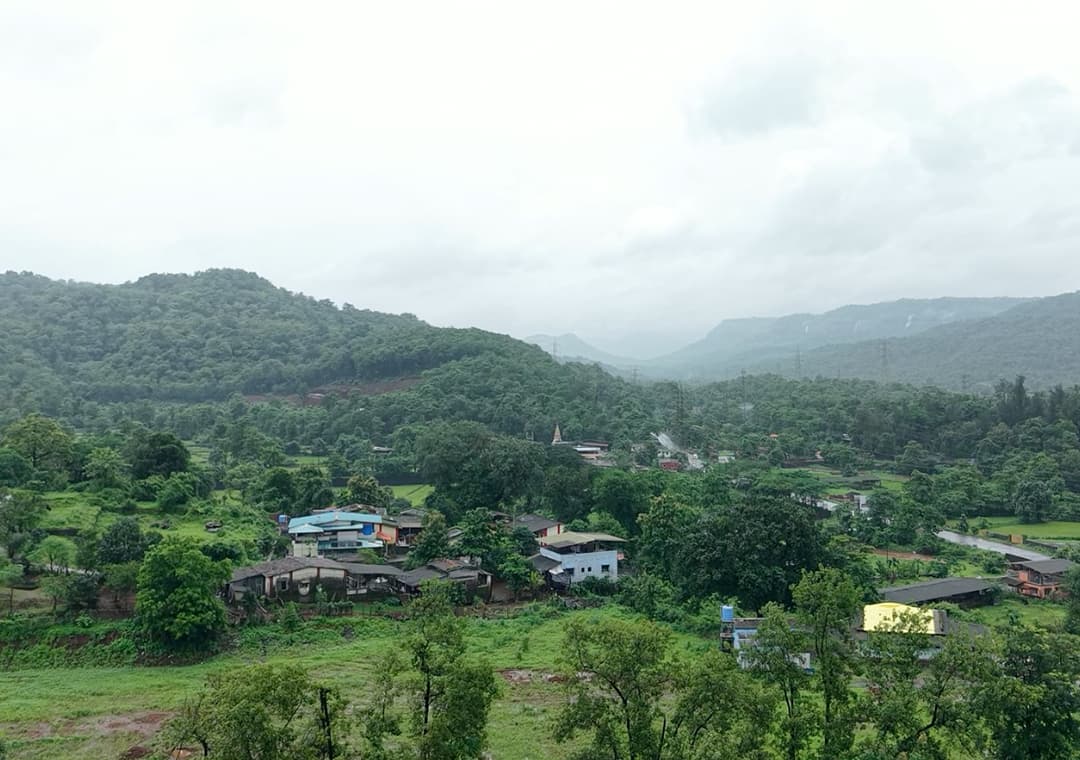 Hillside views around Khopoli